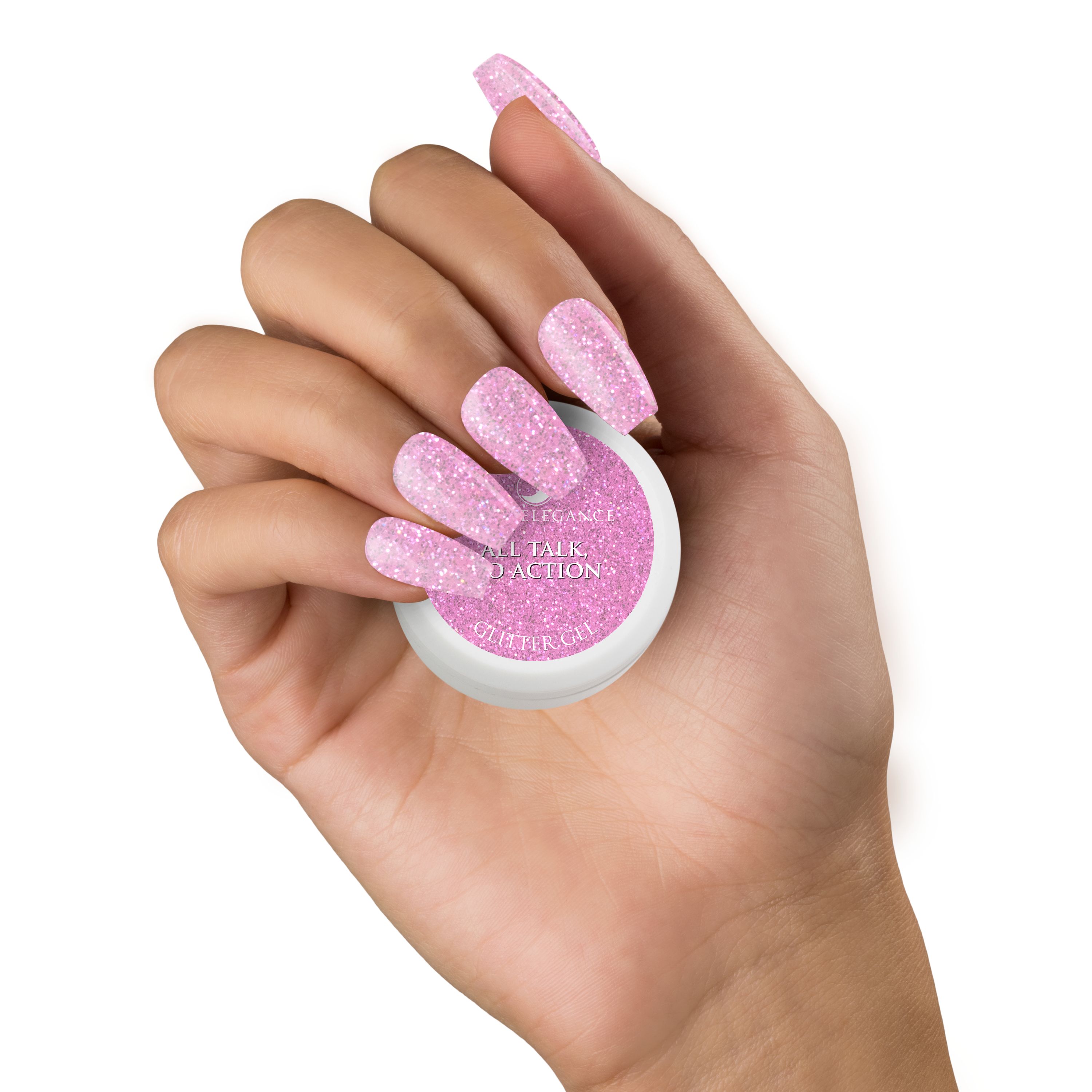 All Talk, No Action Glitter Gel